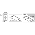 V-Zug GK21TTG 302.3.89 30厘米 嵌入式雙頭氣體爐 (煤氣)